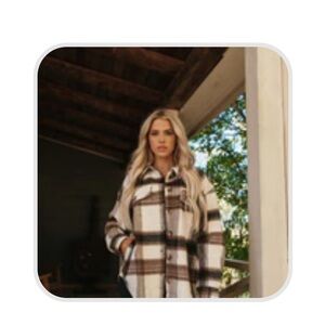 The Post | Whitney Plaid Flannel Shacket